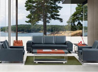 Sofagarnitur Couch Set 311 Sitzer Couchtisch Beistelltisch Sofa Garnituren 5tlg.